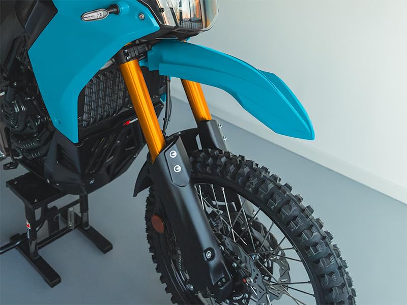 Rtech Kit Parafango Alto e Copristeli per Yamaha Tenere T7 700 2019-2025, Azzurro