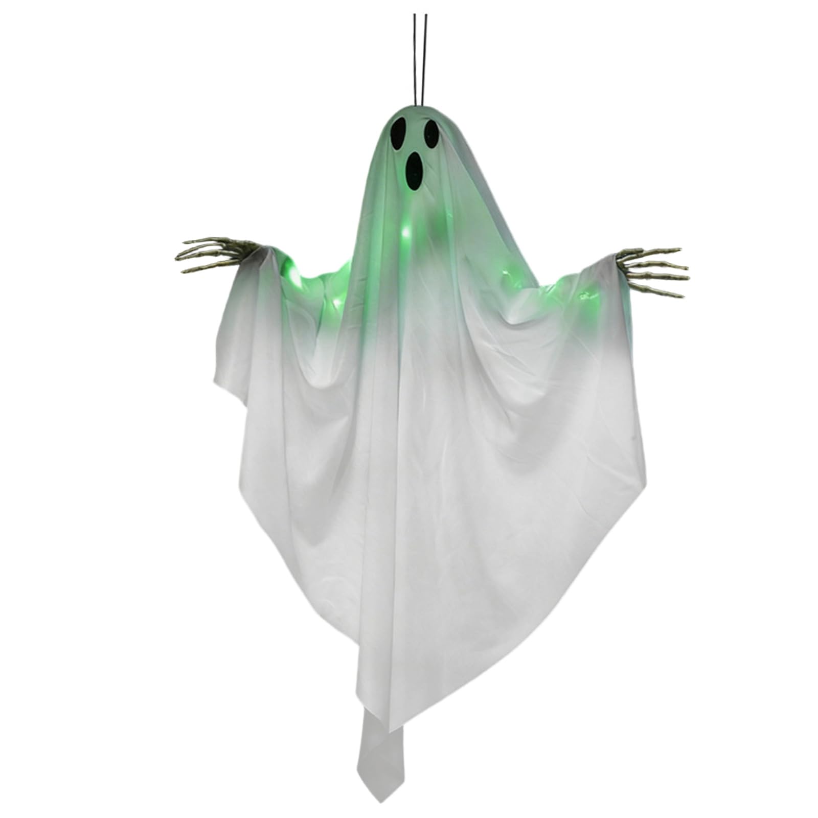 Whoasyst I Glow N Dark Specters Decorations Halloween Hangings Specters For Halloween User Friendly Plastics And Fabric Materials Hangings