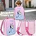 Get Trend Bluey Mini Backpack Kids Toddlers 13x9” Rucksack Kindergarten Bag Preschool Sports Travel Backpacks 3+ Gifts for Kids (Pink Bluey)