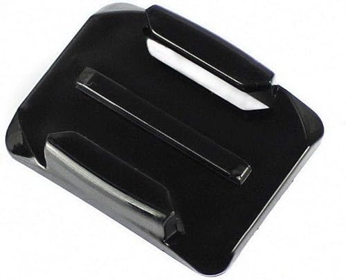 Miniatura 6 de 12 unids casco accesorios plana curvado adhesivo montaje para Gopro Hero 2 3 3+4 5 6 7 8 deporte acción cámara accesorio