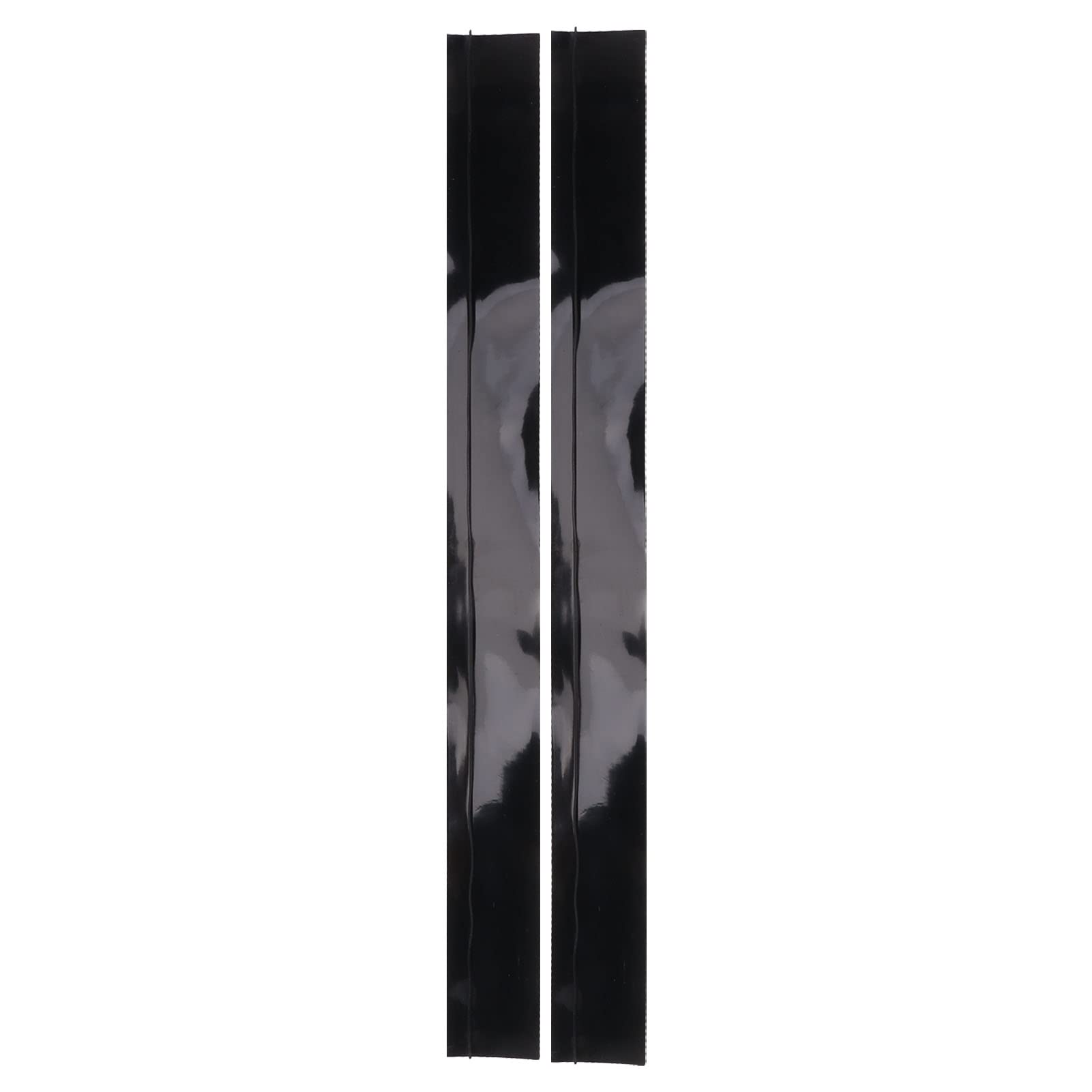 2pcs Silicone Stove Covers, Kitchen Wide Filler Strip for Stovetop & Cooktop, Anti Oil T Shaped Design, Black
