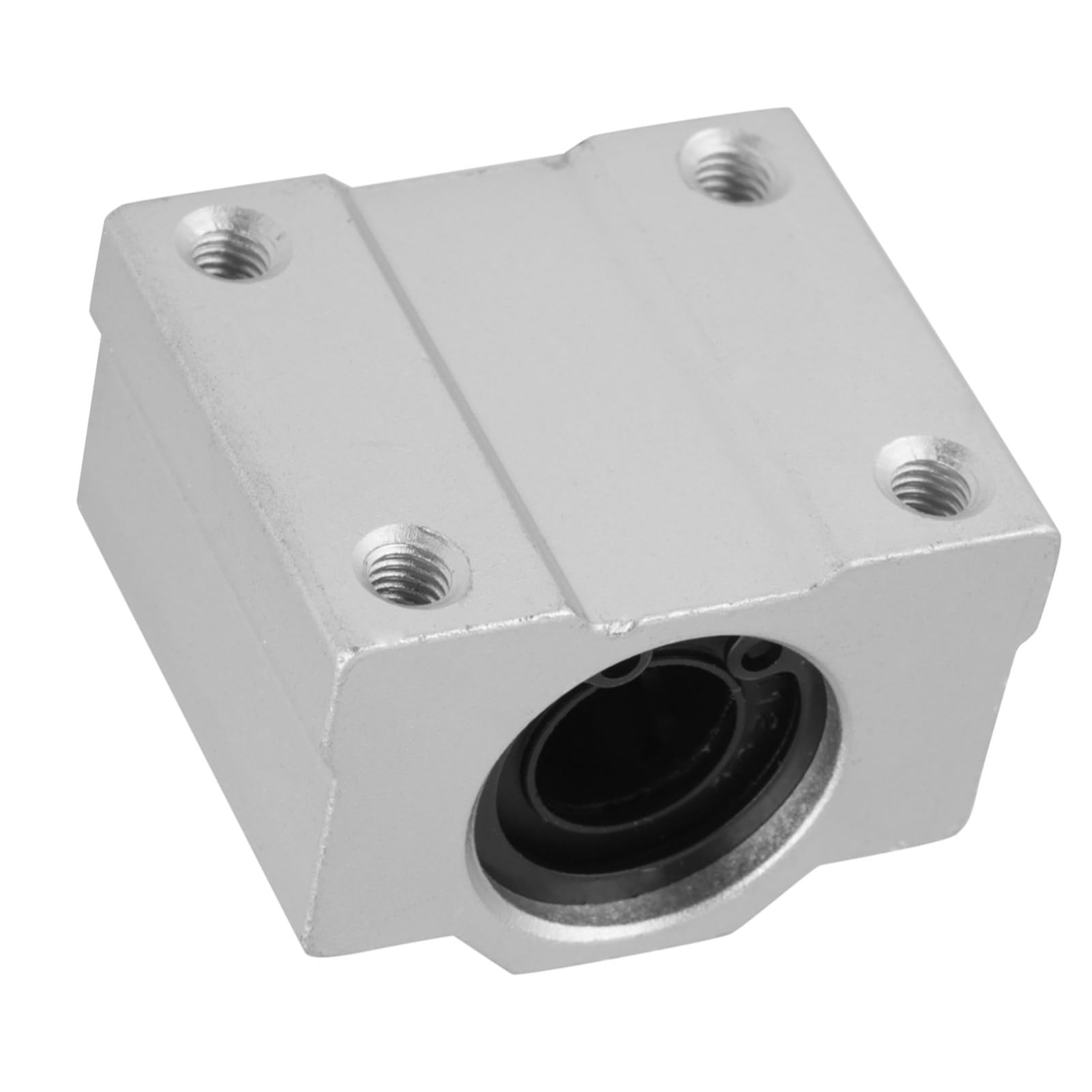 Bloc de glissière à roulement linéaire, 4 pièces/ensemble SCS12UU Bloc de glissière à roulement à billes en aluminium à mouvement linéaire Diamètre intérieur 12 mm Largement utilisé dans les outils él