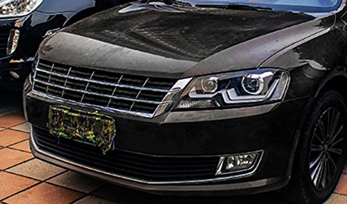 GOWE Stylizacja samochodu do VW Lavida 2012-2014 do Volkswagen Lavida czołowa lampa LED soczewki DRL podwójny strumień H7 HID Xenon bi obiektyw ksenonowy temperatura barwowa: 8000 K Moc: 55 W