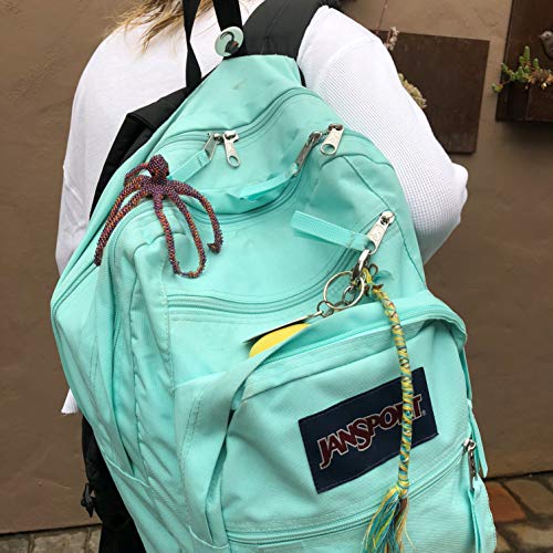 Beaded Octopus, Clothing Accessories, Beach Nautical Figurine, Jewelry, Hand Strung Seed Beads, Pin Attached, Brooch, Ornament, Christmas Tree, Handmade In Guatemala 6 X 6 X 1 Inches (Purple) #TOP6