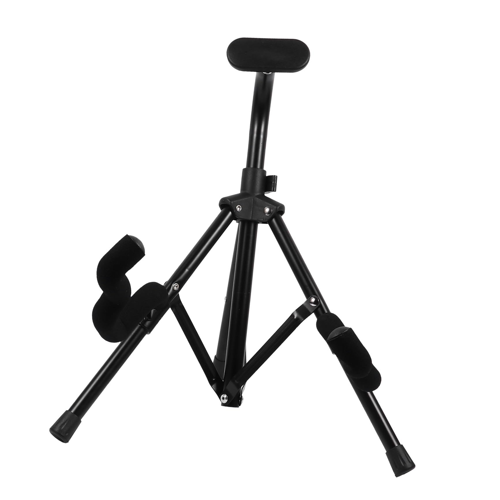 SUPVOX 1pezzi Supporto per Chitarra Staffe Antiscivolo in Gomma Organizer Pieghevole per Strumenti Musicali Supporto da Pavimento Robusto per Chitarra Elettrica