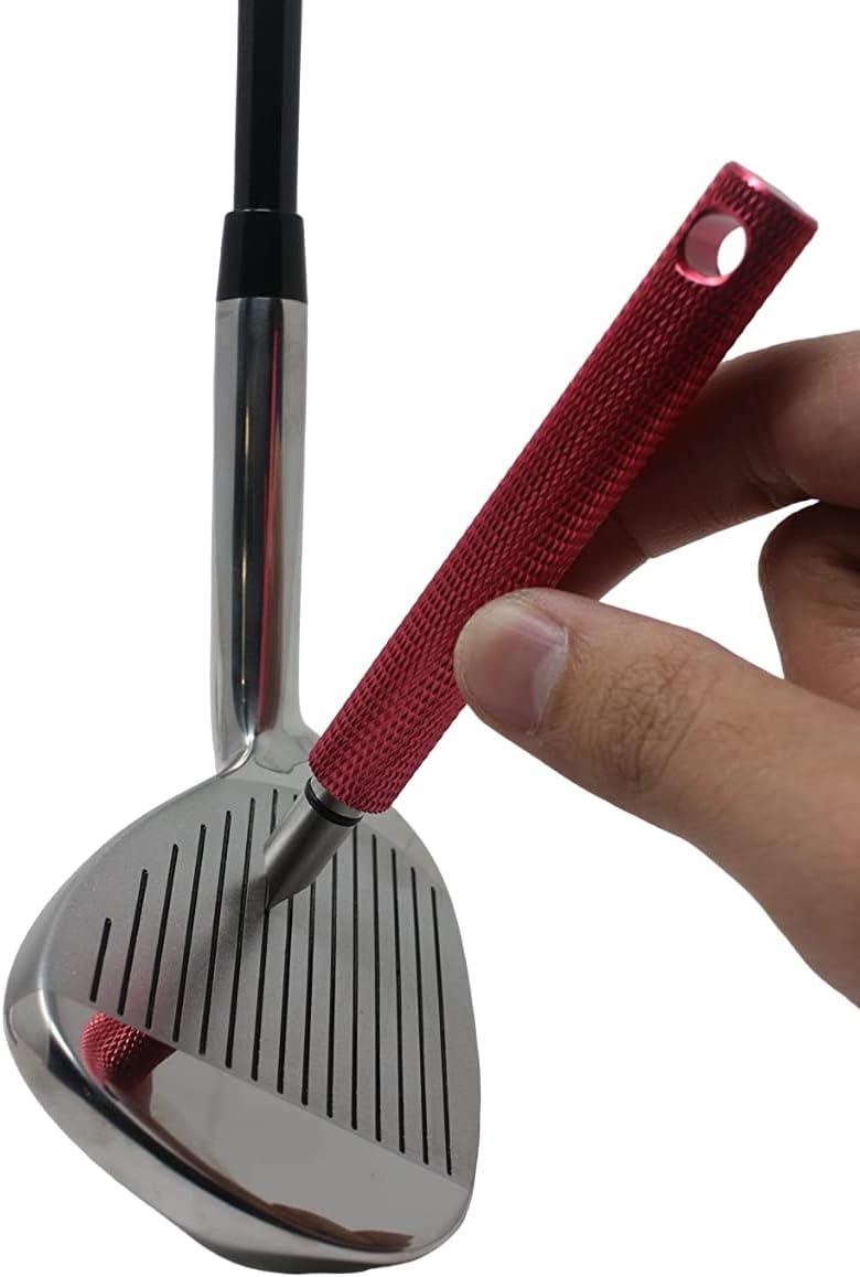 Majek Golf Petite Senior Ladies Wedge Set: 52° Gap Wedge (GW), 56° Sand Wedge (SW), 60° Lob Wedge (LW) Ladies Flex (Petite - 5' to 5'3") Premium Arthritic Grip + Free Wedge Groove Sharpener (Red)
