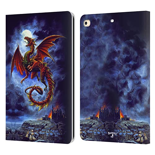 Étui portefeuille dragon Alchemy Gothic pour iPad 9.7 2017 2018