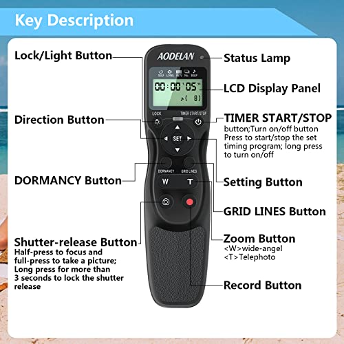 Camera Remote Control & Timer Zoom Controller For Sony A7 A7R A7S A7Ii A7Sii A7Rii A58 A6300 A6000 A5100 A5000 A3000 Hx300 Hx400 Hx50 Hx60 #TOP4