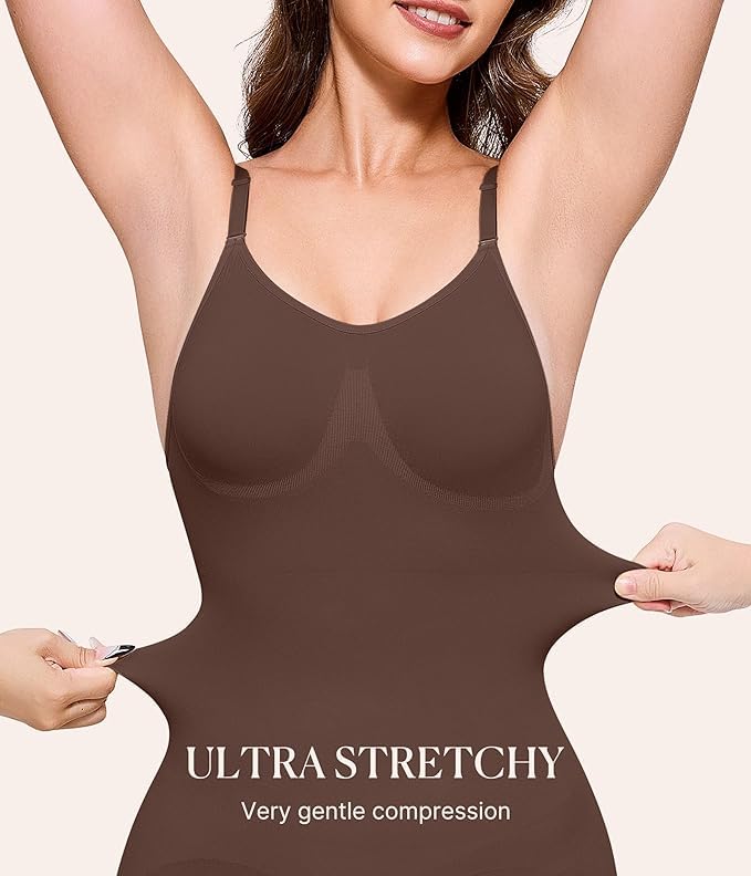 Image of ALYNE Bodyshaper for Women with Slimming Design Shaper for Women, Shaper for Tummy Control Round Neck Seamless Bodysuit.