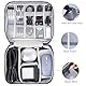 AiQInu Kabeltasche Universal Travel Kabel Organizer Tasche Cubes Kabel Etui,Wasserdichten Verstellbares Kabelorganizer für Handy Ladekabel, Powerbank, USB Sticks, SD Karten