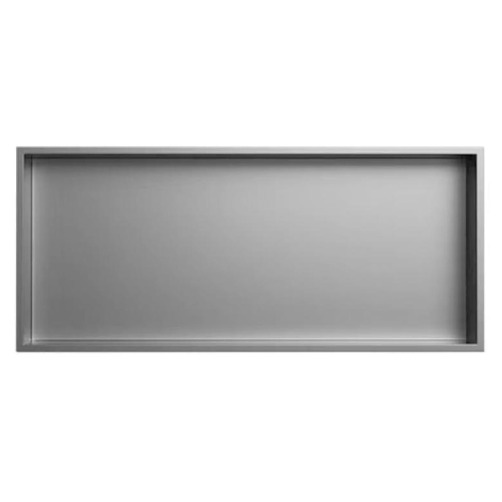Niche de Douche Acier Inoxydable de Qualité Supérieure Finition Gris Élégant