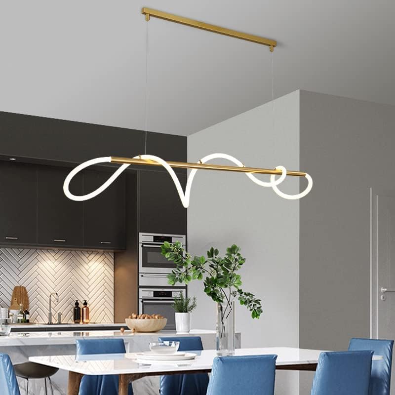 Image of blissbells Smart Voice Assist Chandelier (Gold Metallic LED Chandelier)