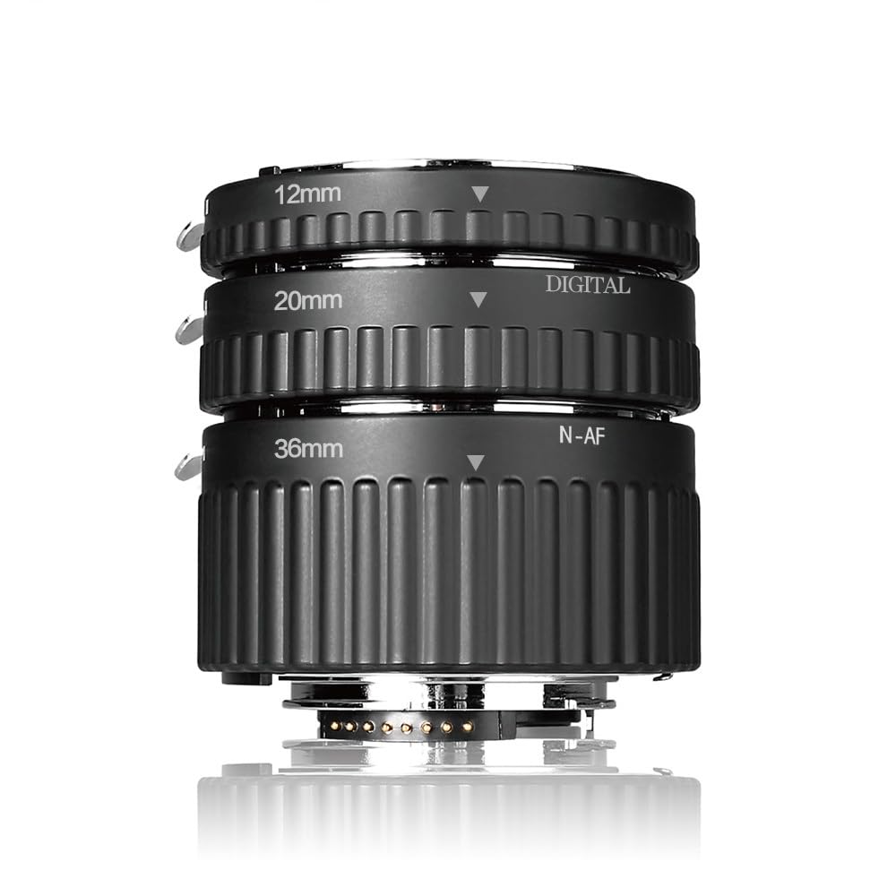 Pack De 3 Tubes D'extension Macro Autofocus Pour Objectifs Canon EF/EF-S - Idéal Pour La Photo Rapprochée !