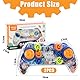 Labyrinth Puzzle Spiele für Kinder，2 Pcs Spielgriff Form Perplexus Kugellabyrinth mit Zwei Stahlkugel，Labyrinth Lernspielzeug für Jungen und Mädchen Halloween Weihnachten Geburtstagsgeschenke