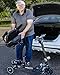 SNAPnGO Three Wheel Portable Mobility Adult Scooter - Aircraft-Grade Aluminum Frame for Top Speeds of 5mph and 13-Mile Range - Folding Feature, 250W Motor, Quick Charge 36V Lightweight Battery