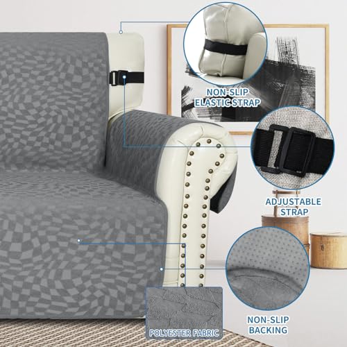 Housse de canapé imperméable 1 à 4 places avec sangles réglables - 8