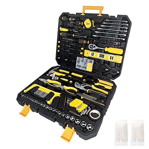 LARS360 268tlg Werkzeugset im koffer Universal Bestückt Werkzeugkiste Haushalts Werkzeugkoffer Universal DIY… – Bild 3
