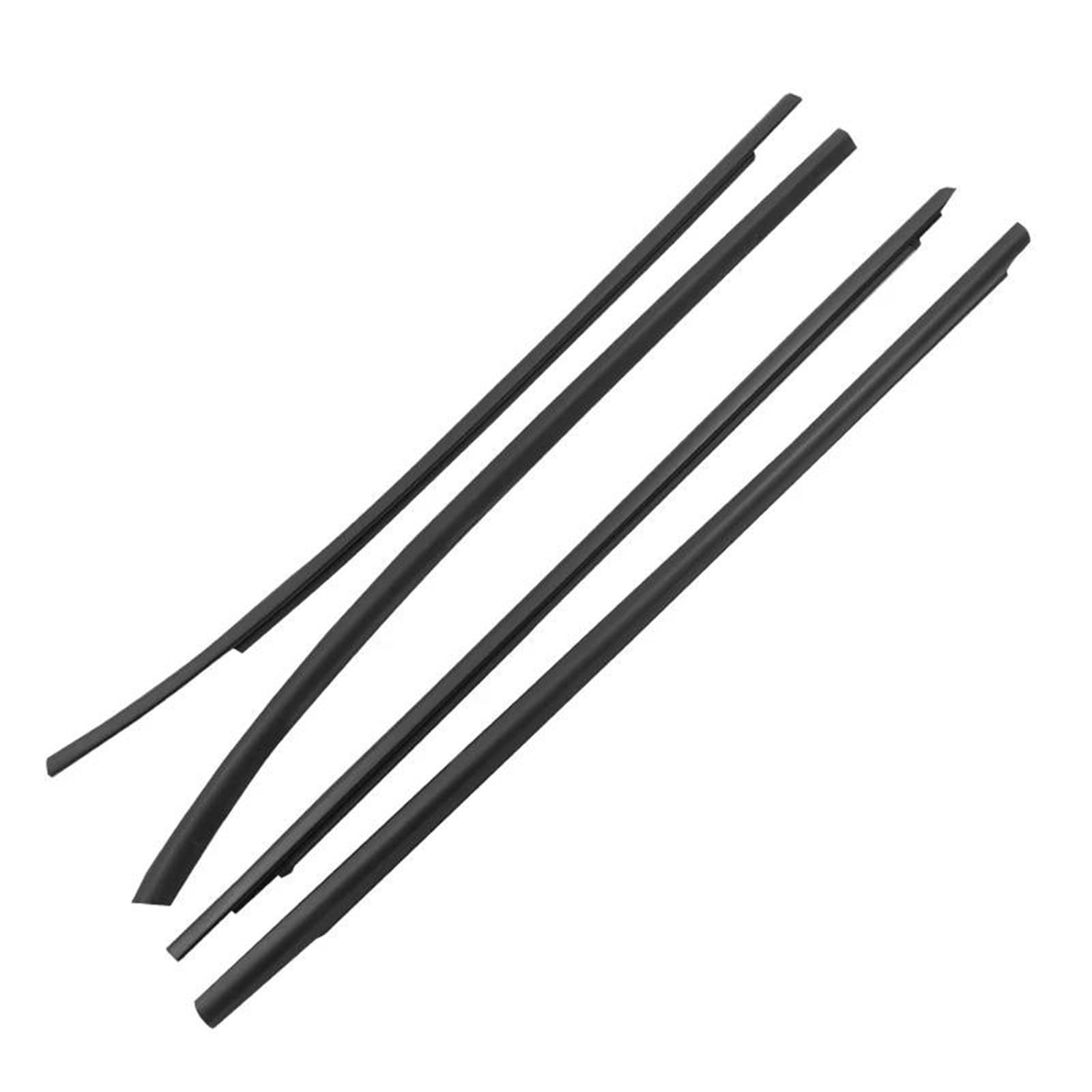Yuqudgelky One Color 82210-2S000 For Hyundai Ix35 2010-2015 4Pcs Window Glass Weatherstrip Car Outside Waterproof Sealing Strip