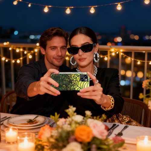Coque iPhone 14 Plus fleurs sauvages silicone double couche - 5