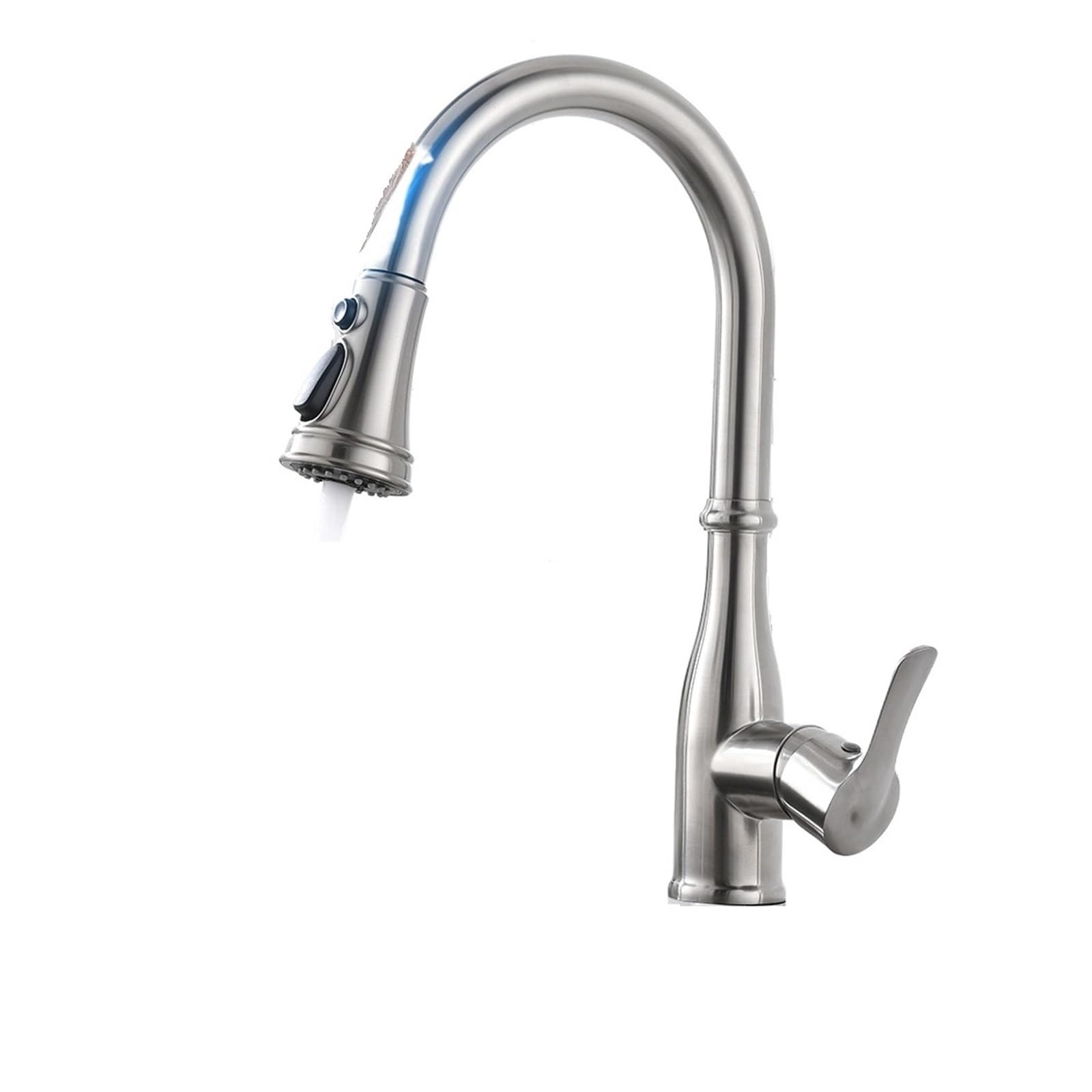 HADECOLL Pull-Out Faucet Smart Touch Kitchen Faucets Crane For Kitchen Water Tap Sink Mixer Rotate Touch Faucet Sensor Water Mixer Easy To Install,8888-Brush