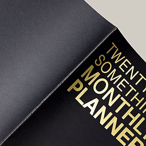 YM Sketch Monthly Planner Journals A5 Black thread Stitch | Any Year Small 12 monthly view blank no date format |Gift for top CEO, Managers, Startups and Professionals
