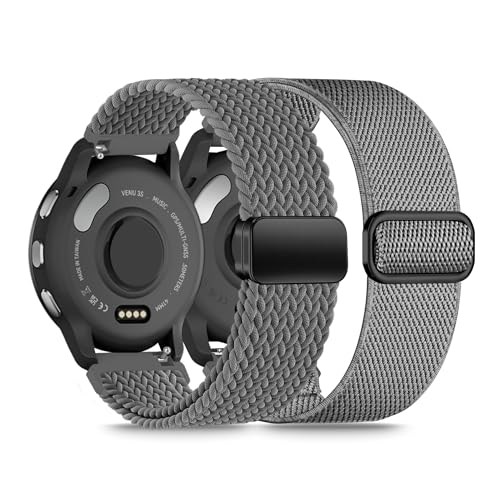 Laband ���C�ґg�i�C�����r���v�o���h 2�{�p�b�N Garmin Venu 3S/Venu 2S/Vivoactive 4S/Vivomove 3S/Venu 4 41mm/Forerunner 255S/Forerunner 265S�ɑΉ� 18mm