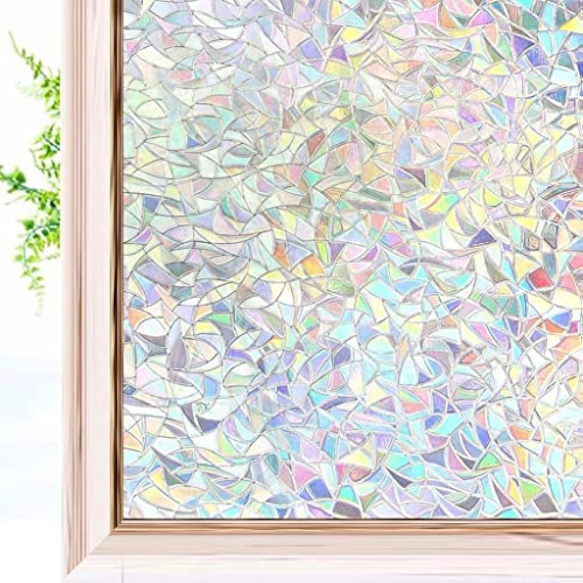 Window Privacy Film Roll Static Cling Sticker for Home & Office