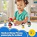 Fisher-Price Little People Toddler Toys Disney Princess Figure Pack, 6 Characters for Preschool Pretend Play Kids Ages 18 Months+