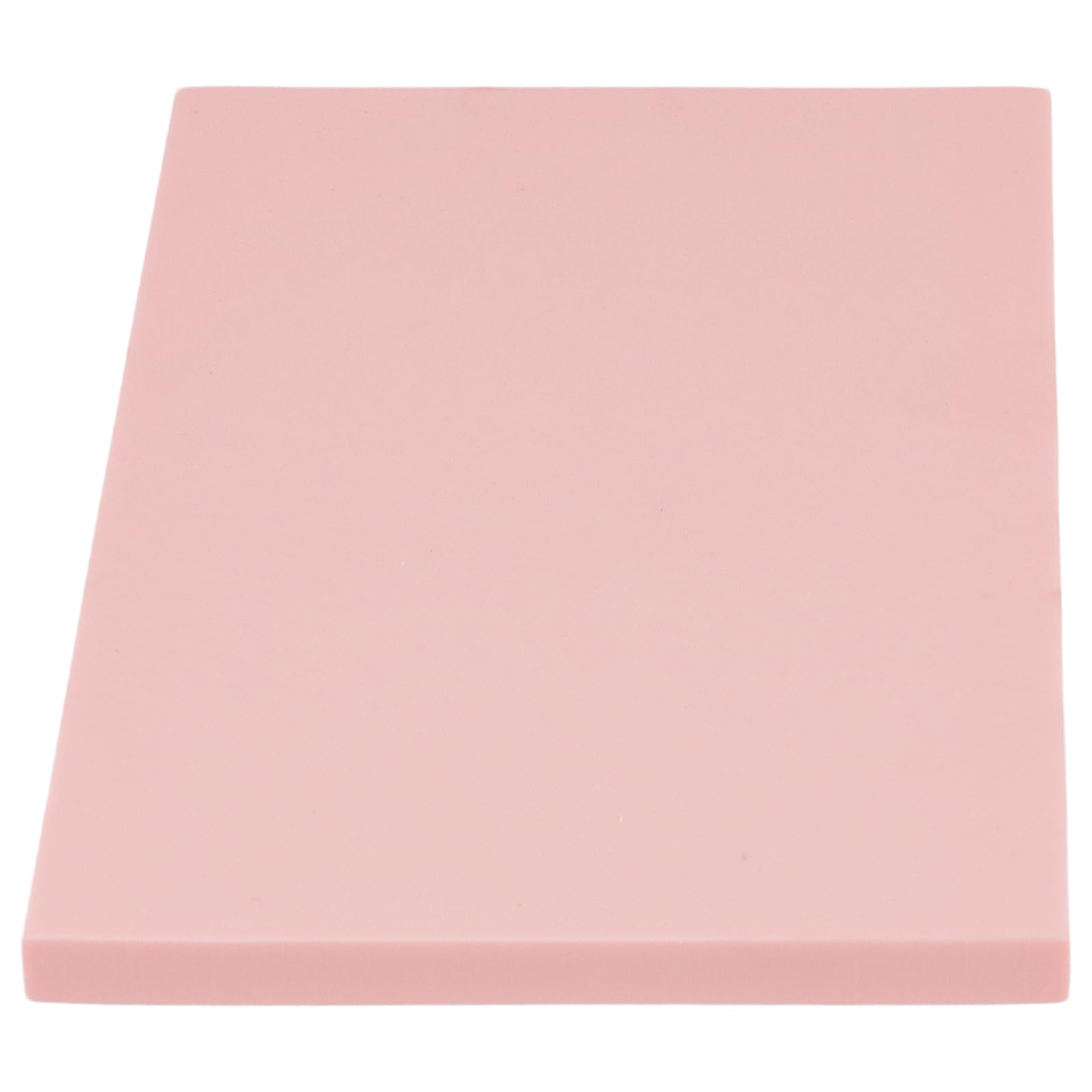 Tampon en caoutchouc - Lot de 12 blocs de sculpture rose 15x10x0,8 cm - Matériau TPR pour fabrication de tampons, bricolage et artisanat créatif