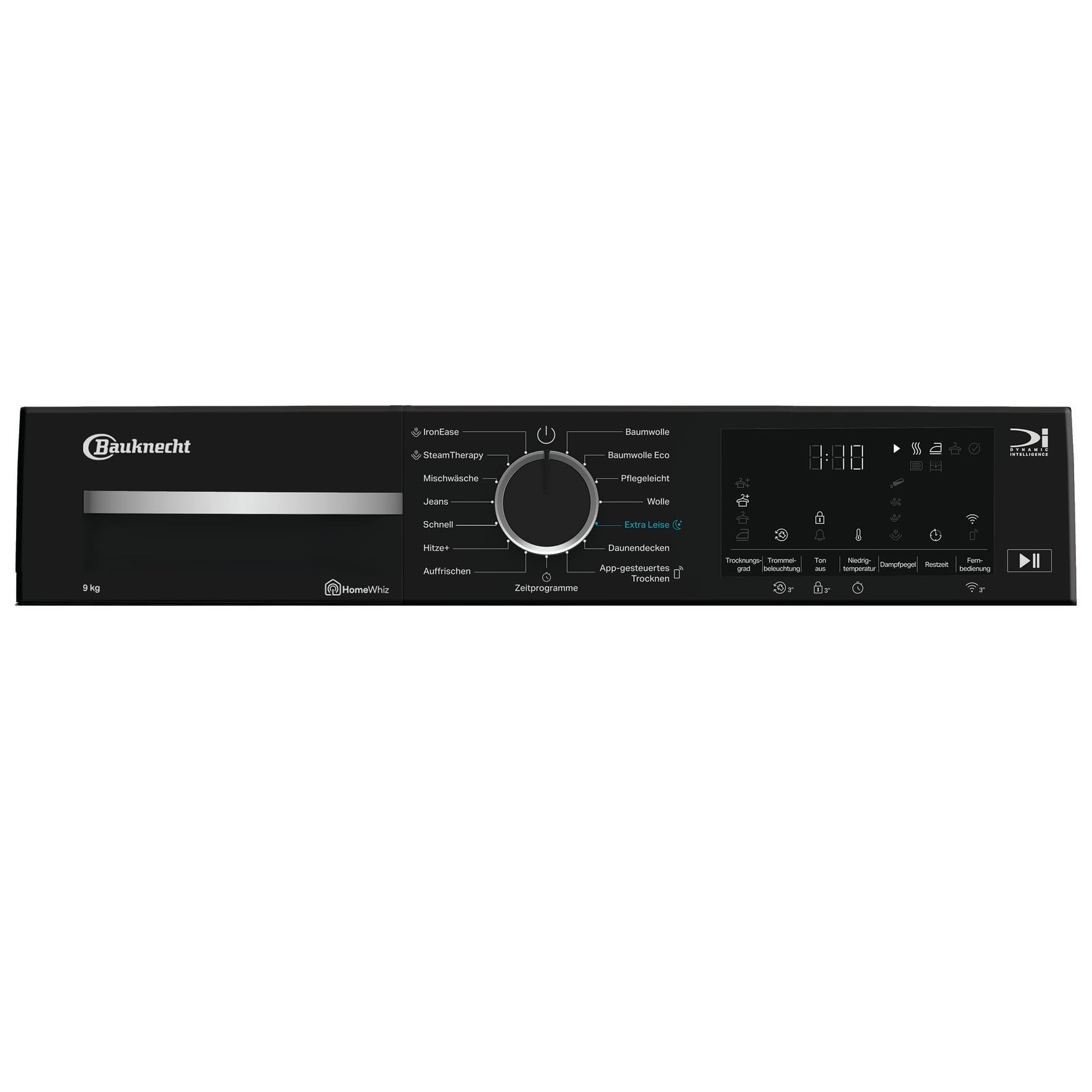 Bauknecht BT 97A WB Wärmepumpentrockner / 9 kg/EEK A/IronEase/A-Noise/Precision Dry, weiß