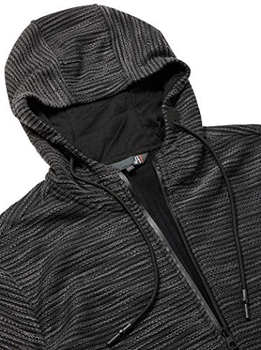 JAB Jaqueta Jacquard Listrado Masculino, G, Preto