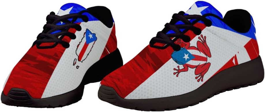 Mens Womens Puerto Rico Sneakers Trail Running Shoe Non-Slip Breathable Comfortable Shoes