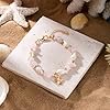 XFSRG Collier, bracelet, bracelet de cheville en Coquillages Ensemble Femme de Style Bohémien Parure idéale pour la plage en été #3
