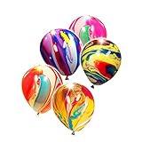 LED Light-Up Balloons Party Favors - Tie Dye Edition (5 Pack)