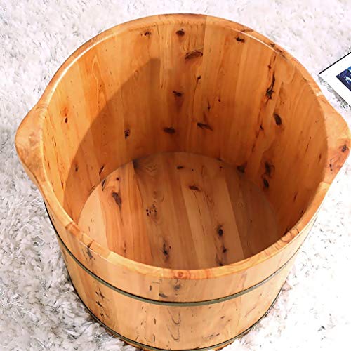 Bañera de sauna para pies de madera para pedicura miniatura 4