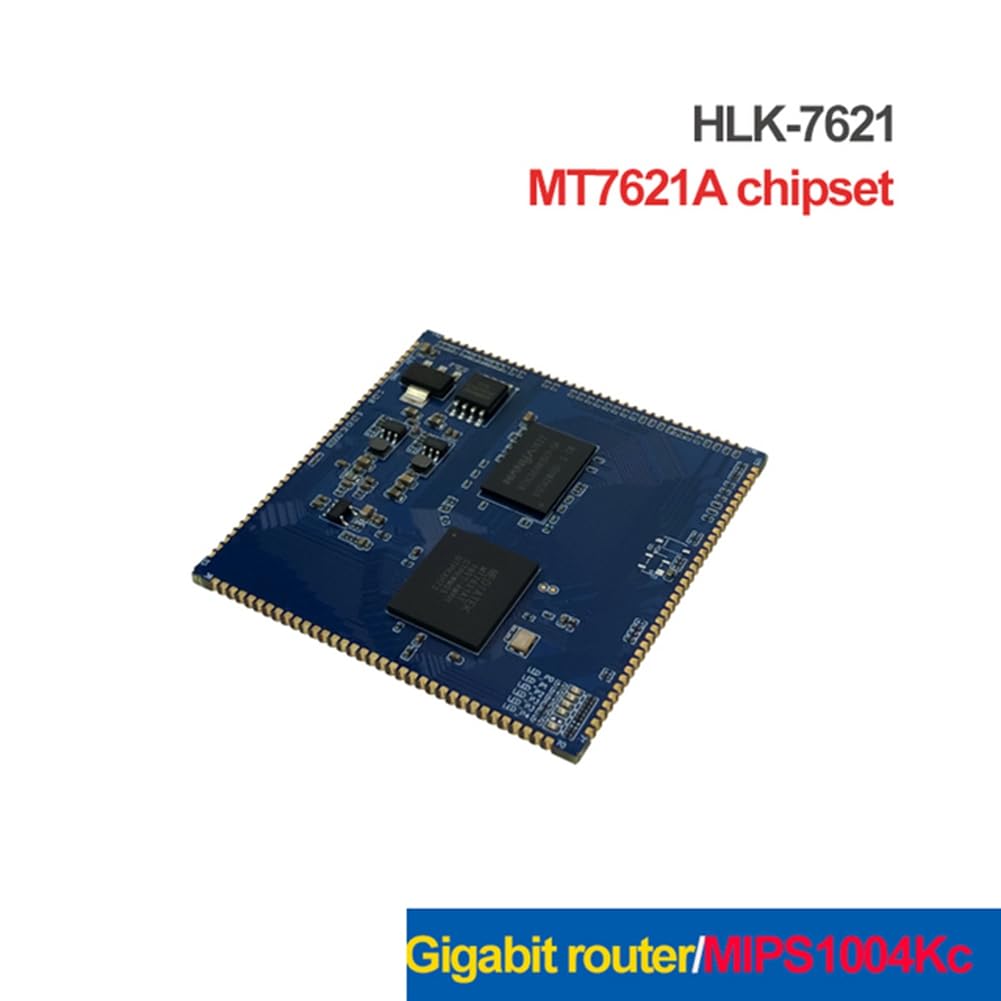Module Routeur sans GbE avec Chipset MT7621A et Kit HLK-7621/Carte de Développement Module WiFi Prise UE