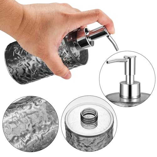 400ML Shampoo and Conditioner Dispenser, Pump Bottle, Plastic Refillable Kitchen Bathroom Liquid Soap Dispenser for Hand Wash Handwash Washing up Liquid Shower Gel Dispenser Bottles - Cosy Home Interiors 400ML Shampoo and Conditioner Dispenser, Pump Bottle, Plastic Refillable Kitchen Bathroom Liquid Soap Dispenser for Hand Wash Handwash Washing up Liquid Shower Gel Dispenser Bottles - Image 3