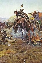 Western Cowboys Journal: With Journal Paper, 200 Pages, 6"x9", Camp Cook's Troubles by Charles Marion Russell
