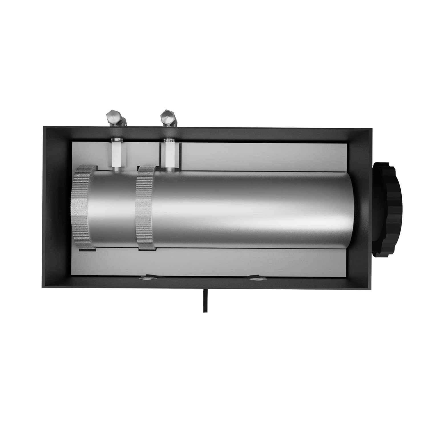 Calibratore di manometro differenziale (intervallo: da 0 a 100 hPa, fino a 1 bar, 400 mmHg) per monitoraggio della pressione ambiente, HVAC, laboratori | Modello: IK-HPP-01 (solo pompa statica)