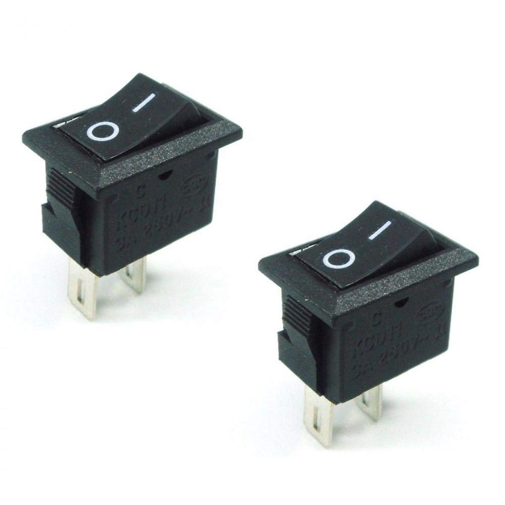 See full amazon price history chart for Rpi shop - Mini Rocker Switch 6A 250V 2 Terminal On - Off Switches, SPST, Color : Black - Pack Of 5 Pcs Rpi shop - Mini Rocker Switch 6A 250V 2 Terminal On - Off Switches, SPST, Color : Black - Pack Of 5 Pcs (B085DXCX7B) Amazon Price History, Amazon Price Tracker