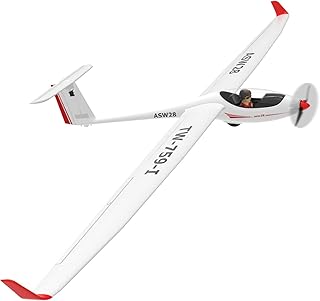 geneRC VOLANTEXRC BF109 RC Plane for Beginners, 2.4G 4CH Remote Comtrol EPP Foam Fighter Airplane Aircraft with 6-axis Gyro, Ready to Fly, Easy to Fly, One-key Return, 40 x 31.7cm