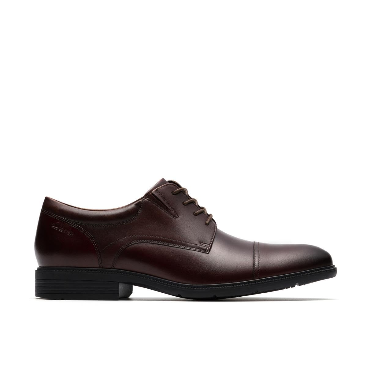 Clarks Steadwell Cap Mens Mahogany, 8.5