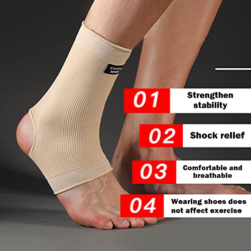 eYotto Compression Ankle Sleeve For Men Women(2 PACK) - Image 3
