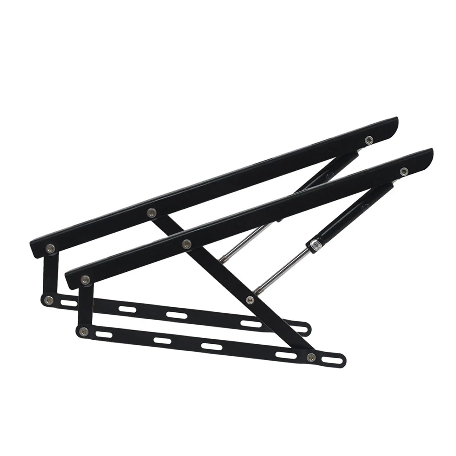 Bisagra de almacenamiento elevable de 2 piezas for cama, herrajes for muebles de bricolaje, mecanismo de almacenamiento for sofá plegable, bisagra con resortes de gas for banco de almacenamiento