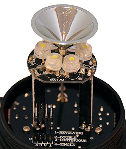 B6L4Pac 85-265V Ac Led Emergency Warning Safety Light Beacon Strobe Effect 110V 120V 220V 240V (Red) #TOP3