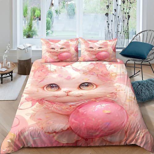 Fine Drawing parure de lit 3 pièces impression 3D haut de gamme en fibre de polyester durable