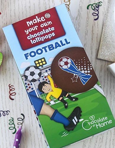 Football Chocolate Lollipop Kits - Pack of 5 Kits