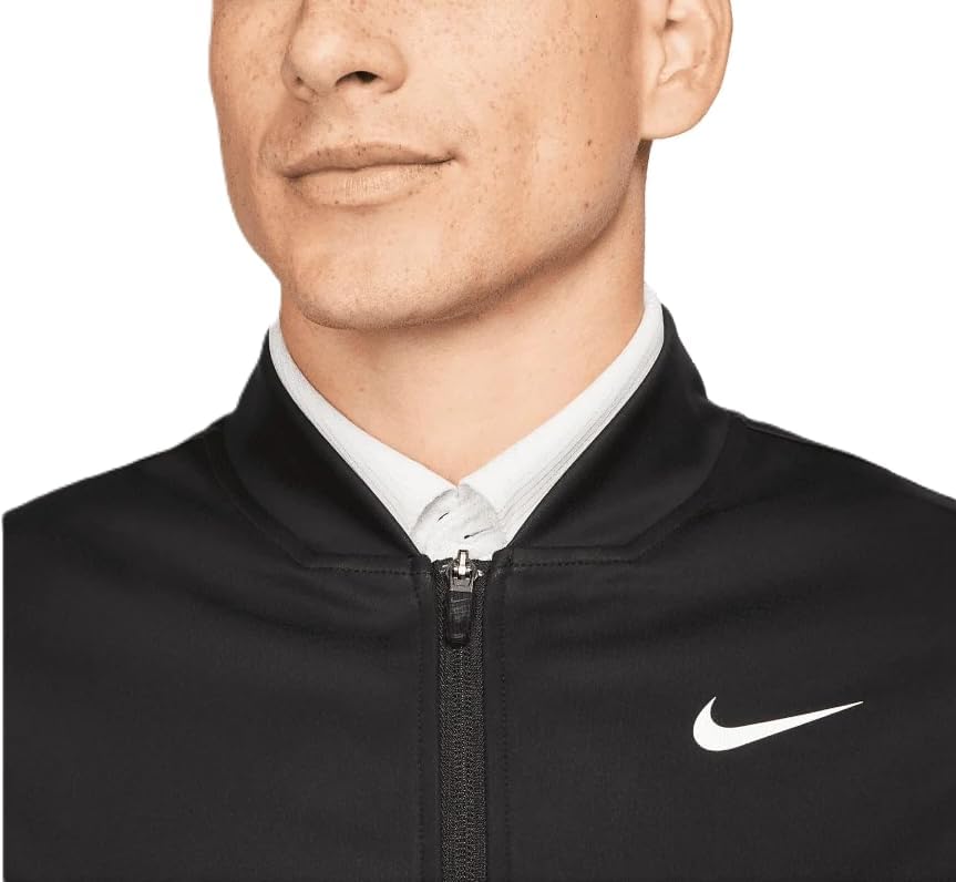 Nike Tour Essential Men's Golf Jacket Black | White 2X-Large - Image 4
