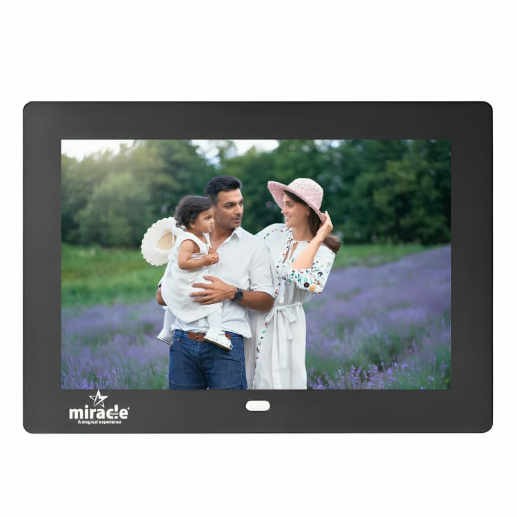 Miracle Digital 7''(17.78) IPS Digital Photo Frame High-Def Screen Built in 8GB Memory 2GB RAM...