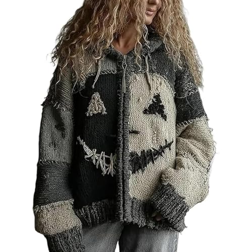 Everswear Halloween Sweater, Halloween Print Hoodie, Funny Horror Themed Pullover